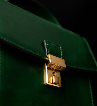 Walden Briefcase - Green
