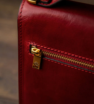 Walden Briefcase - Red