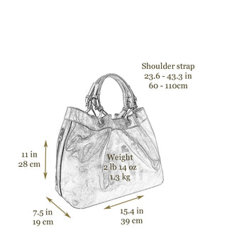 Betrothed Tote - Brown