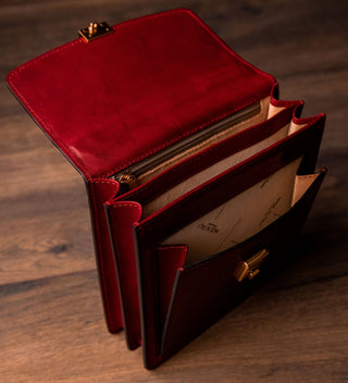 Walden Briefcase - Red
