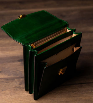 Walden Briefcase - Green