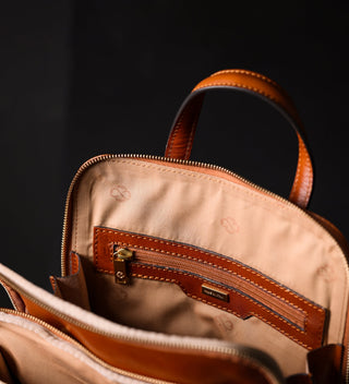 Clarissa Backpack - Cognac