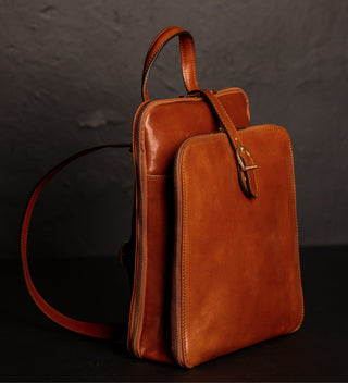 Clarissa Backpack - Cognac