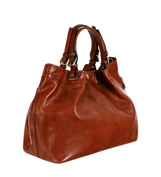 Betrothed Tote - Cognac
