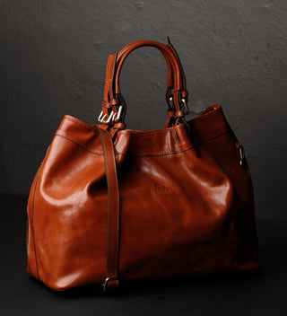 Betrothed Tote - Cognac