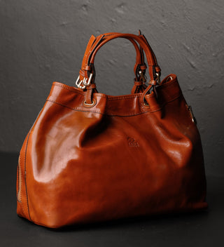 Betrothed Tote - Cognac