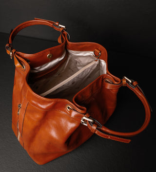 Betrothed Tote - Cognac