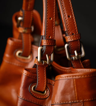 Betrothed Tote - Cognac