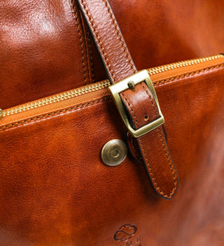 Emma Backpack - Cognac