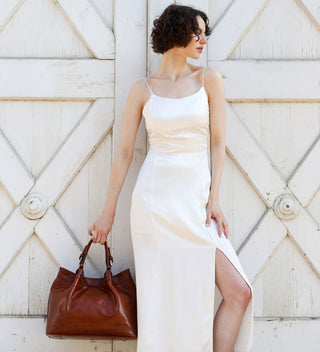 Betrothed Tote - Cognac