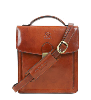 Walden Two Briefcase - Cognac