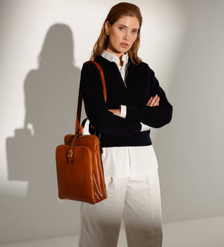 Clarissa Backpack - Cognac