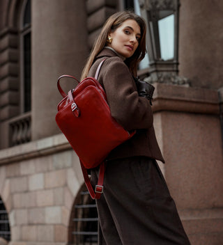 Clarissa Backpack - Red