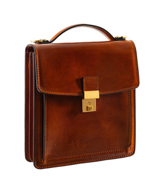 Walden Briefcase - Cognac