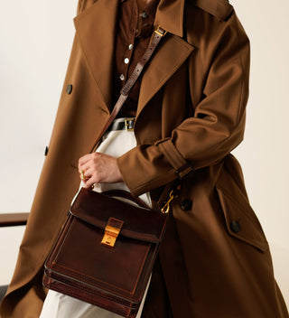 Walden Briefcase - Brown
