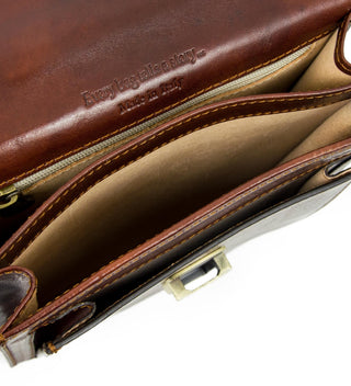 Walden Two Briefcase - Brown